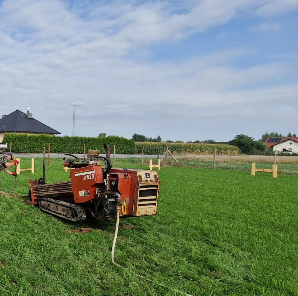 Prace wiertnicze TECHWIERT – przewierty horyzontalne bezwykopowe