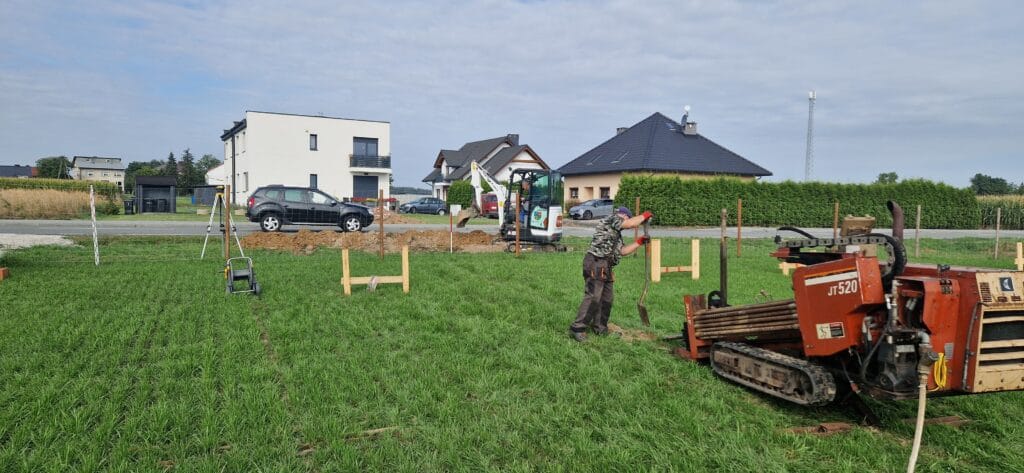 Prace wiertnicze TECHWIERT – przewierty horyzontalne bezwykopowe