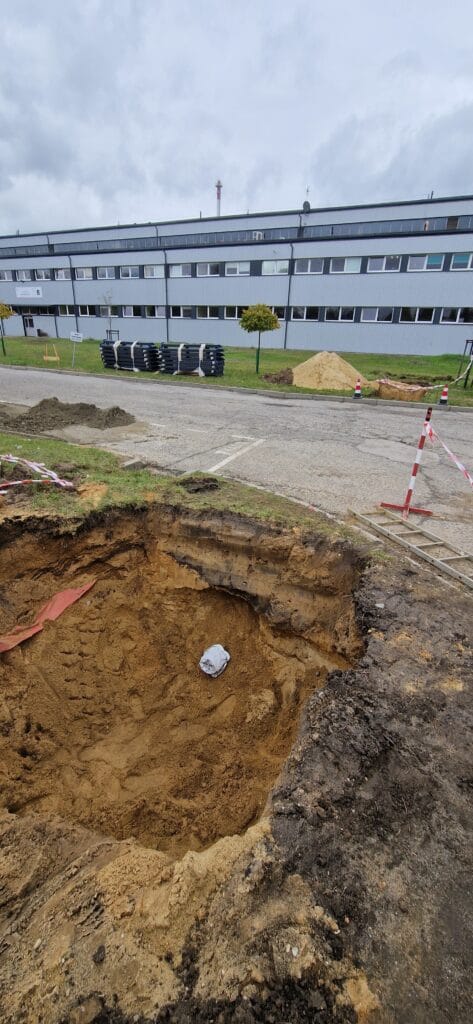 Prace wiertnicze TECHWIERT – przewierty horyzontalne bezwykopowe