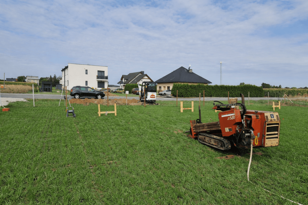 Prace wiertnicze TECHWIERT – przewierty horyzontalne bezwykopowe